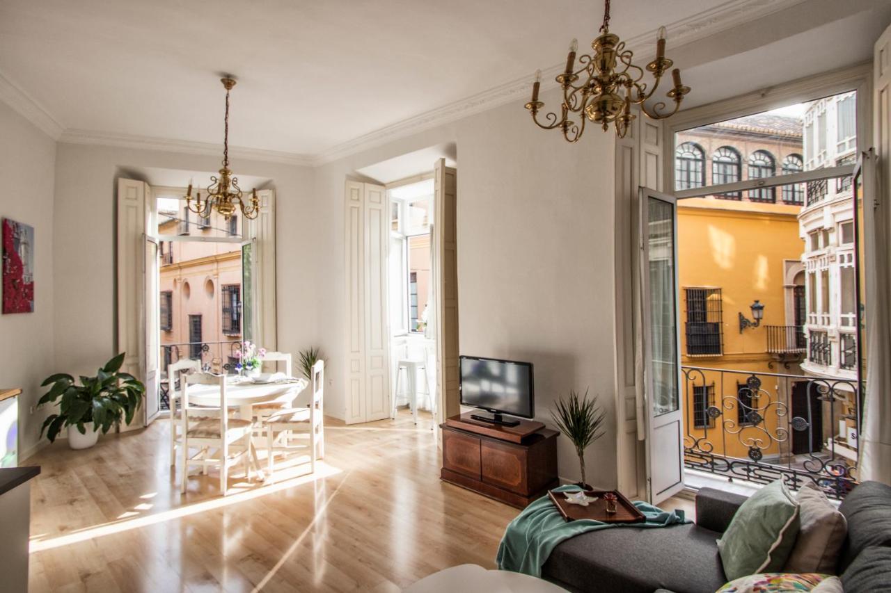 Luminoso Apartamento De Dos Habitaciones Con Vistas A Las Catedral Màlaga Exteriér fotografie