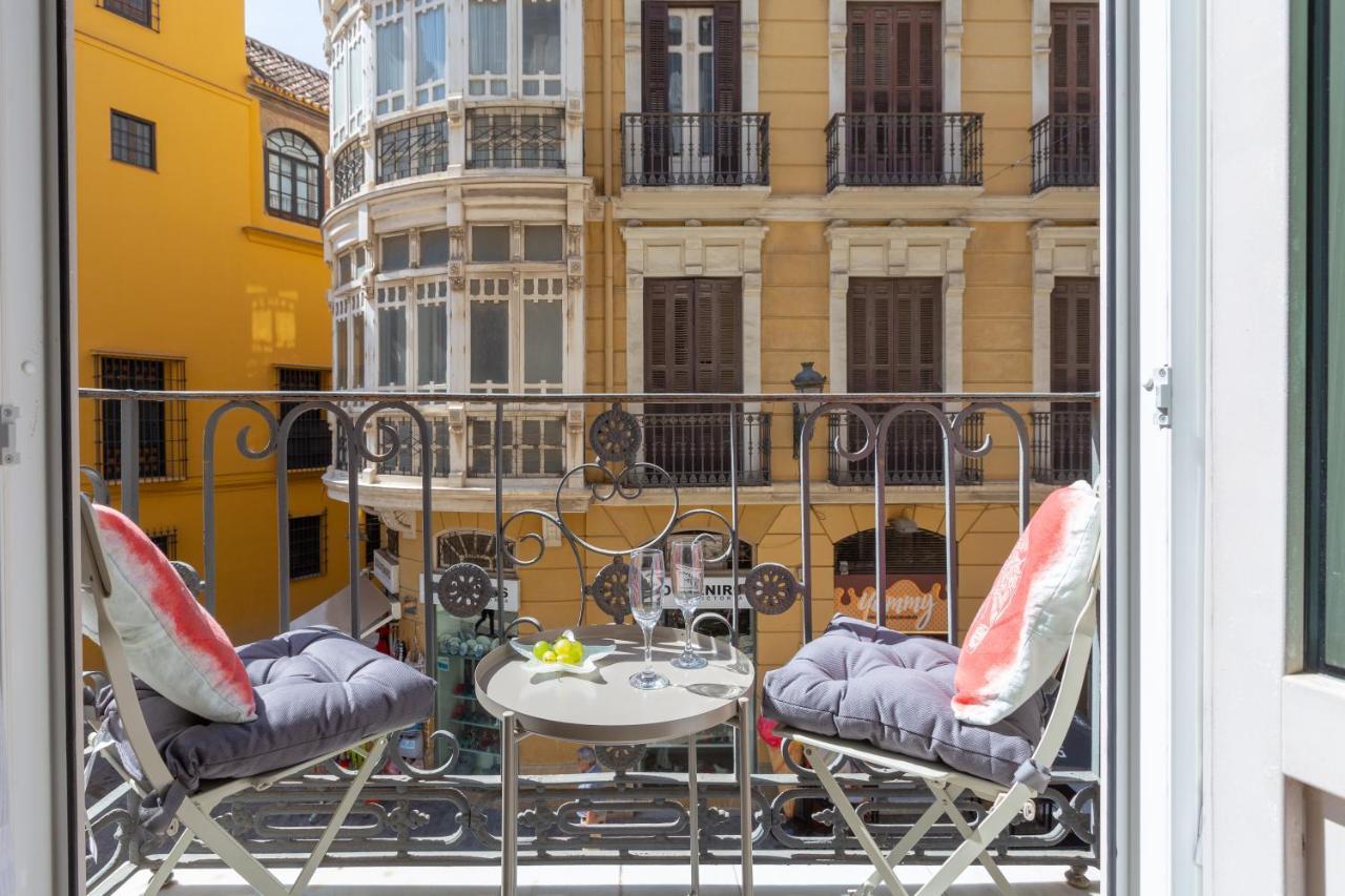 Luminoso Apartamento De Dos Habitaciones Con Vistas A Las Catedral Màlaga Exteriér fotografie